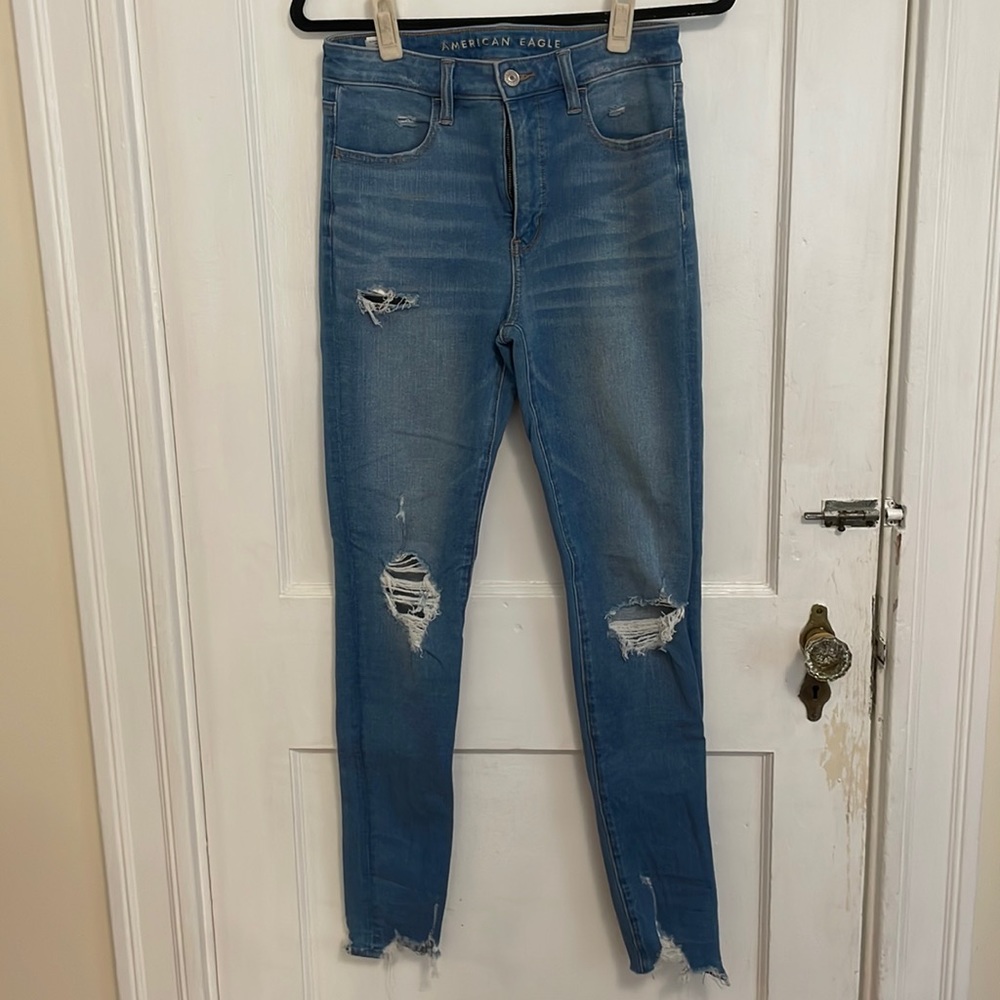 EUC distressed jeans